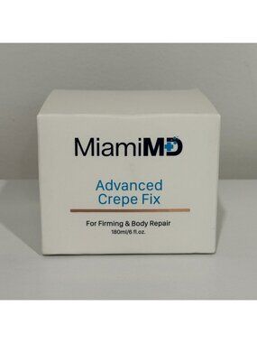 Miami MD Advanced Crepe Fix For Firming & Body Repair 180 ml / 6 oz New Sealed